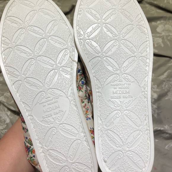 New Vintage Dearfoams slippers medium 6.5 7 7.5 70’s 80’s - Picture 3 of 6